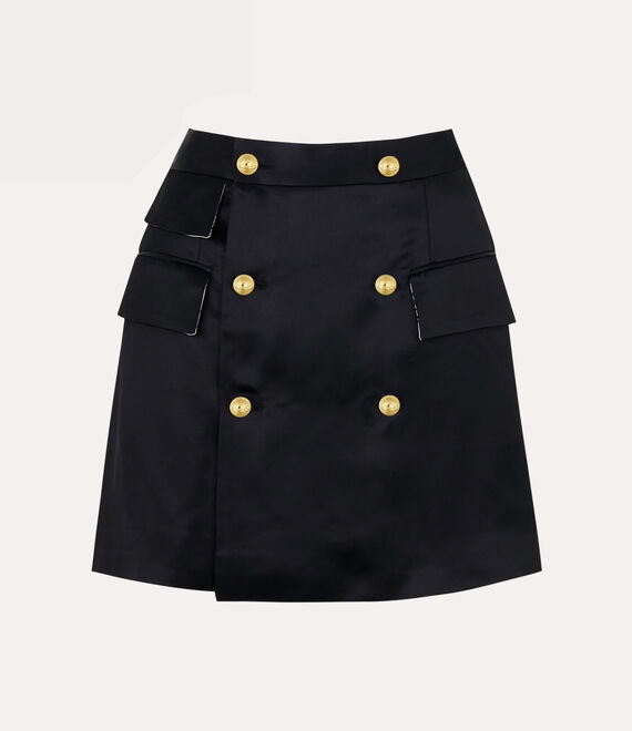 Vivienne Westwood Cut Off Skirt in BLACK